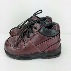 Nike Toddler Size 7C Burgundy/Black Air Max Goadome ACG Boot 311569-600
